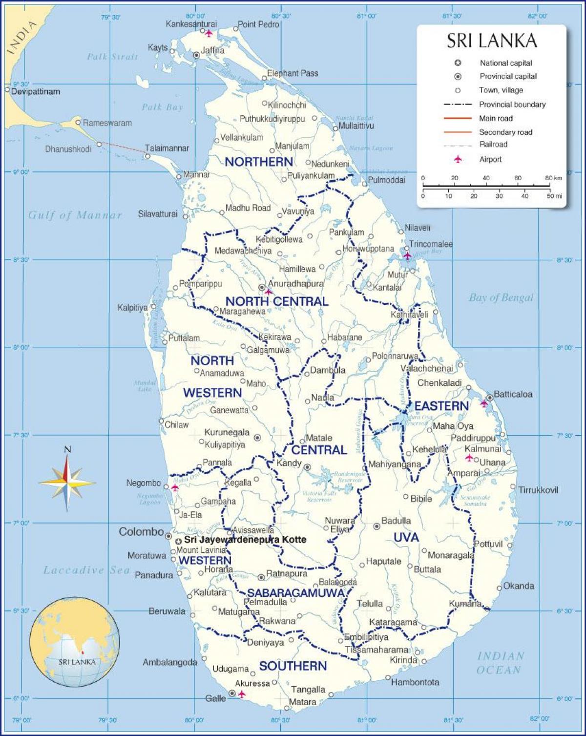 mapa de grahalokagaraya Sri Lanka