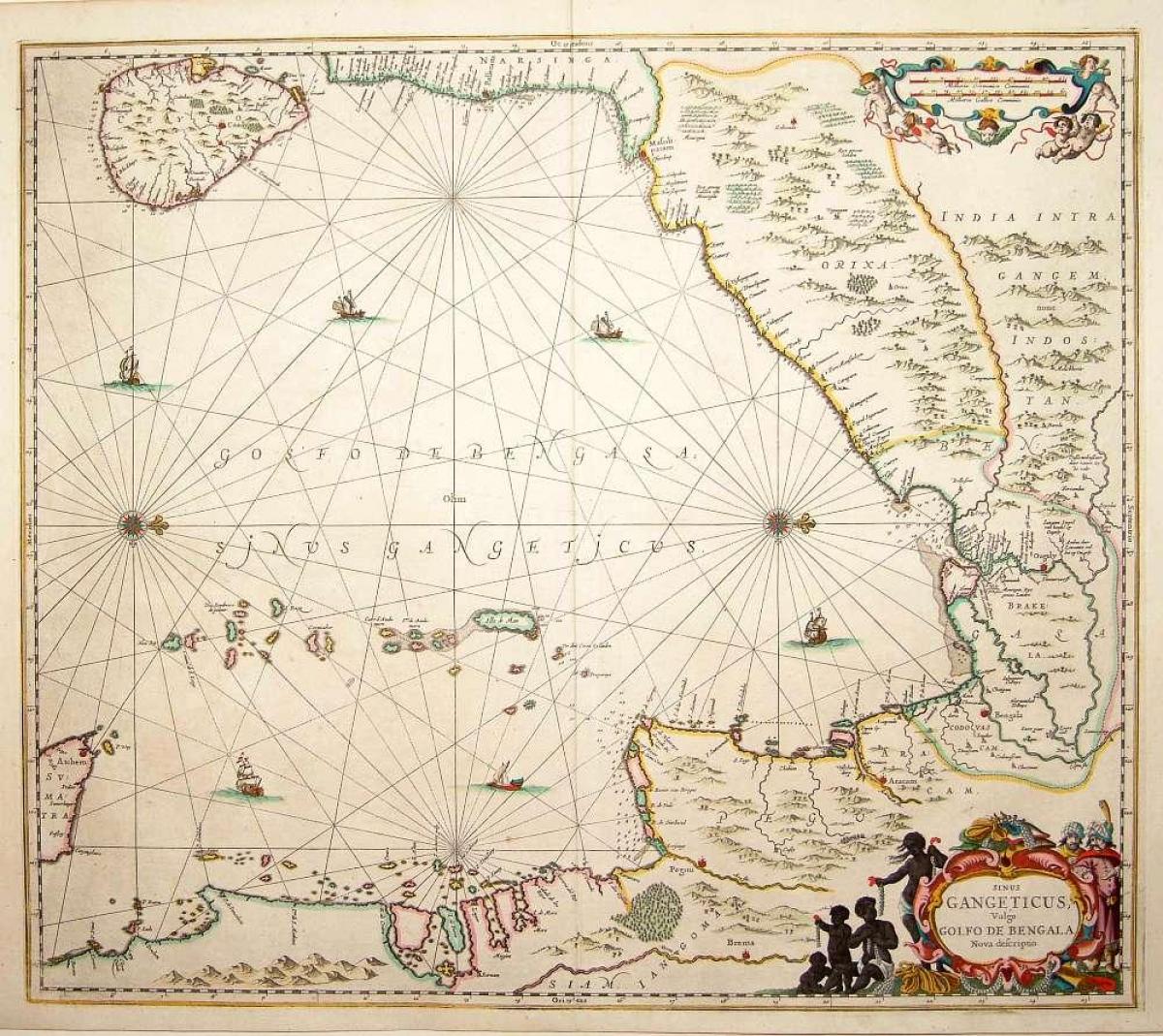 mapa histórico de Sri Lanka